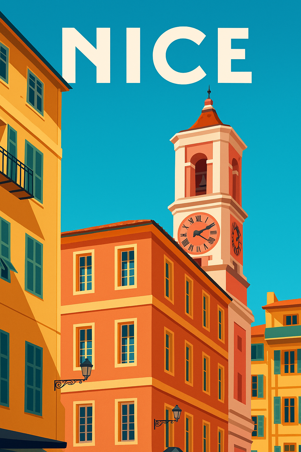 Carte Postale Nice centre-ville