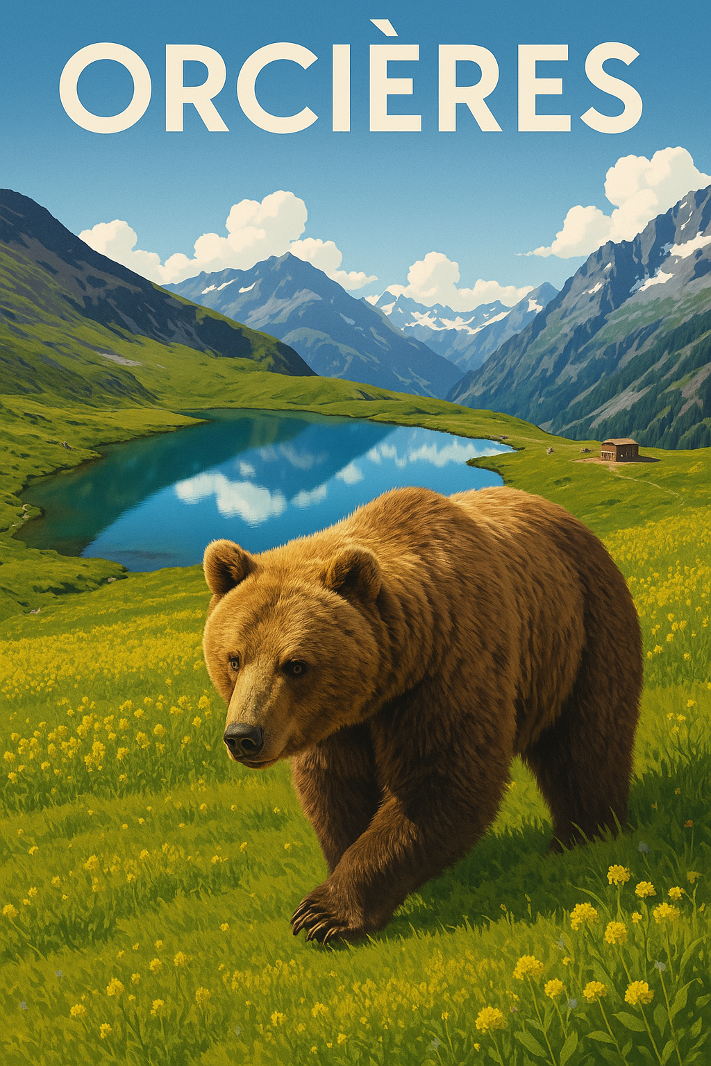 Carte Postale Ours Orcières