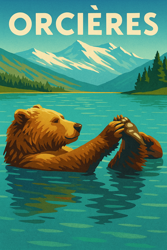 Carte Postale Ours Orcières