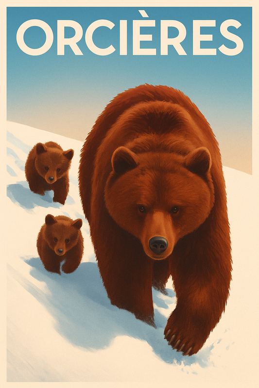 Carte Postale Ours Orcières