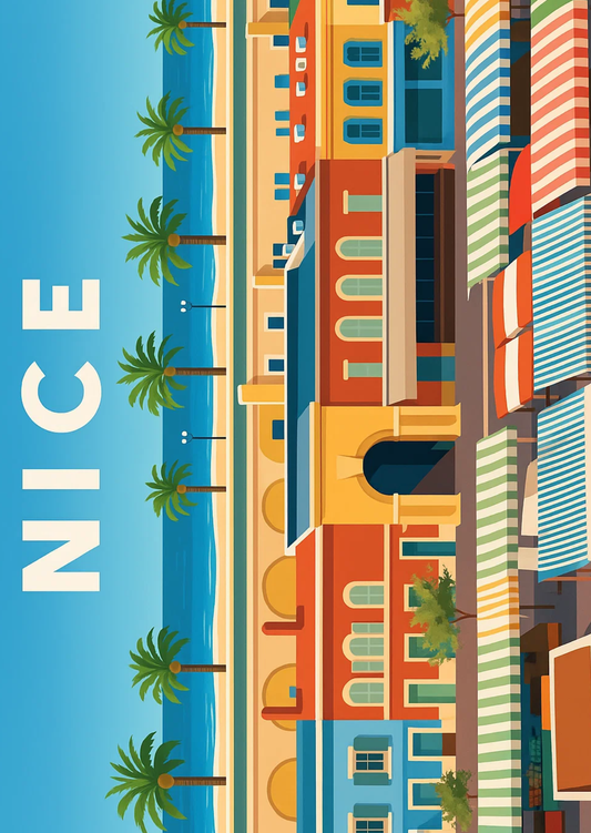 Carte postale Nice Cours Soleya