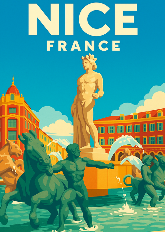 Carte Postale Nice Centre-Ville