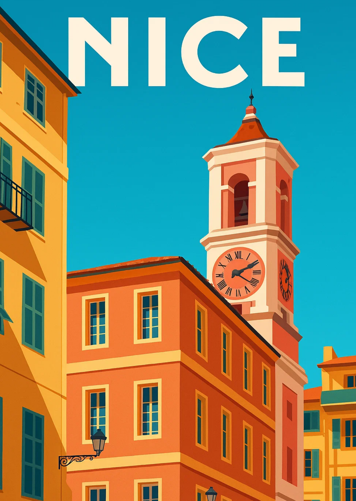 Carte Postale Nice Centre-Ville
