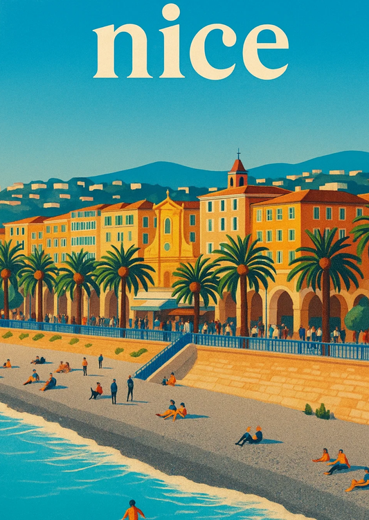 Carte postale Nice Plage