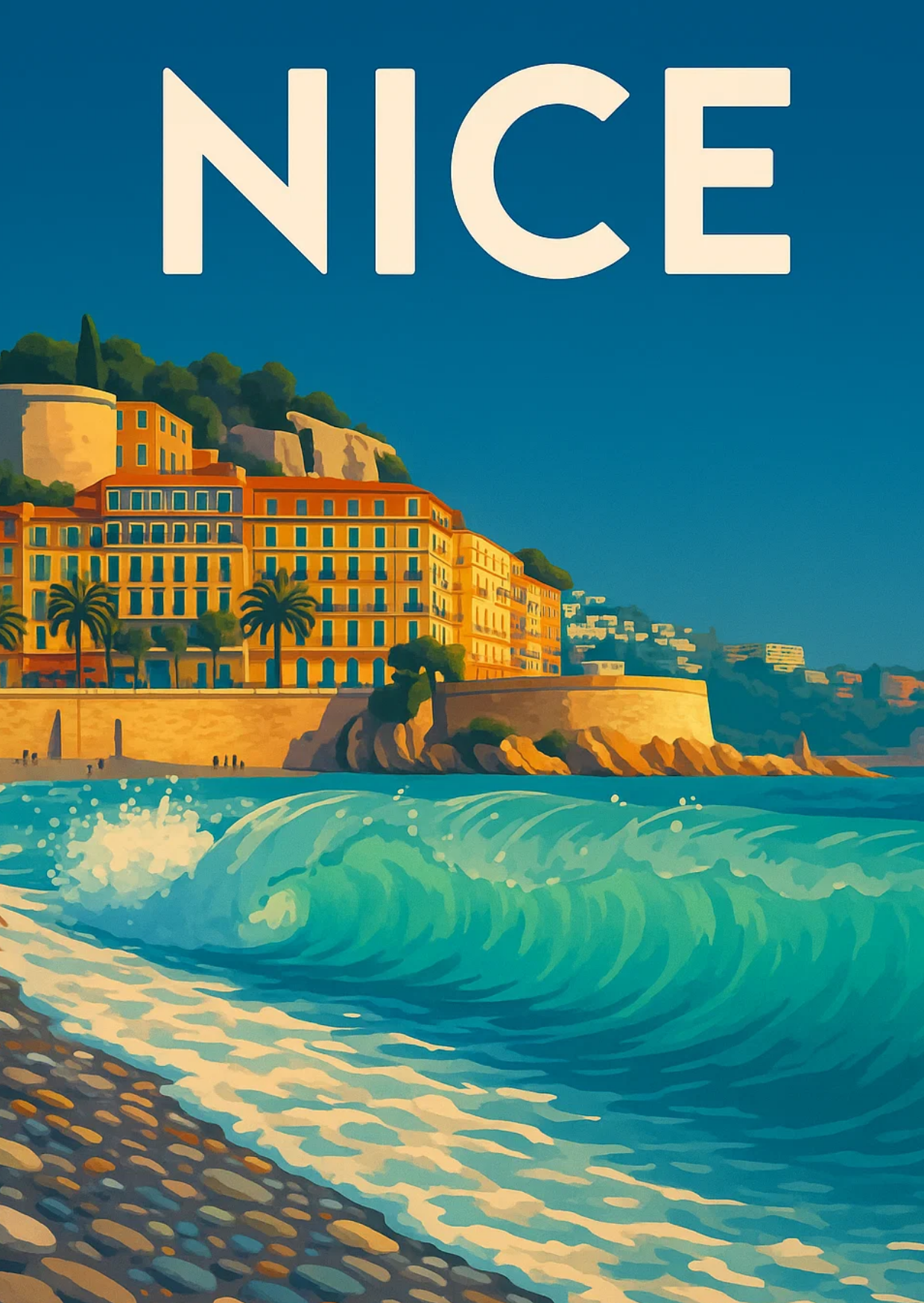 Carte postale Nice Plage