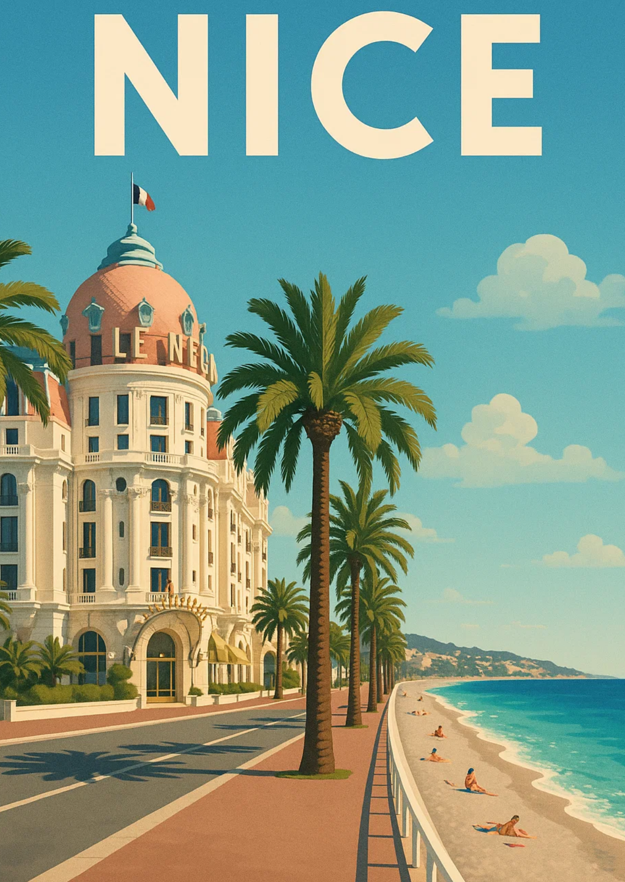Carte postale Nice Promenade des Anglais