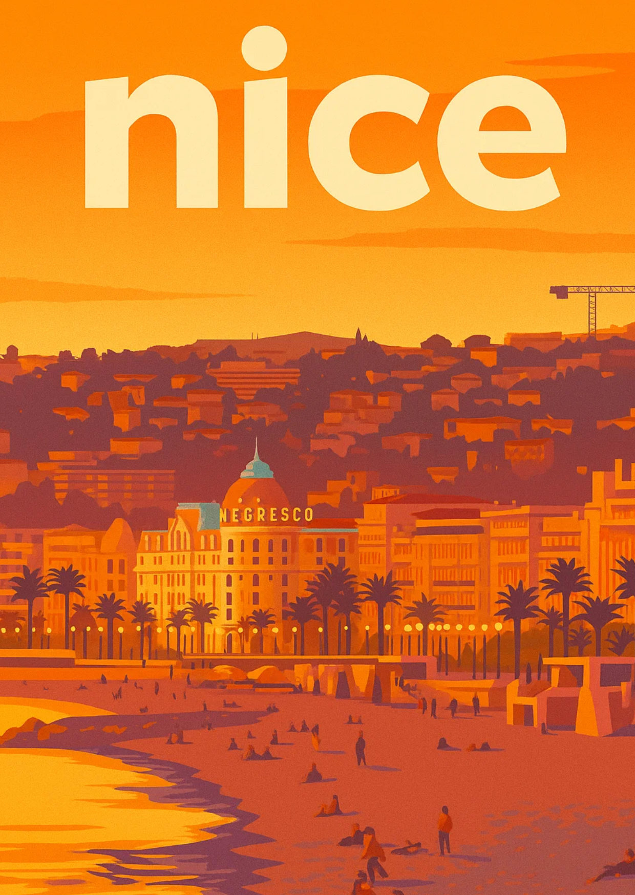 Carte postale Nice Promenade des Anglais