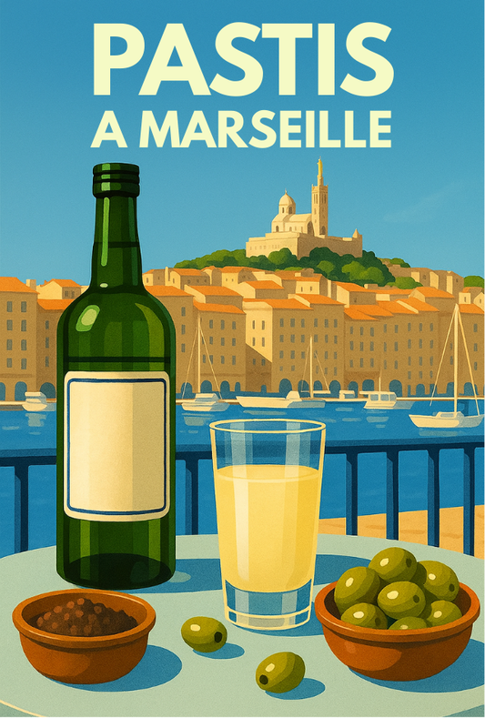 Carte Postale Pastis
