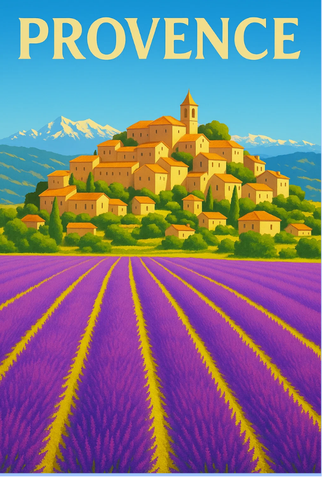 Magnet Village provençal
