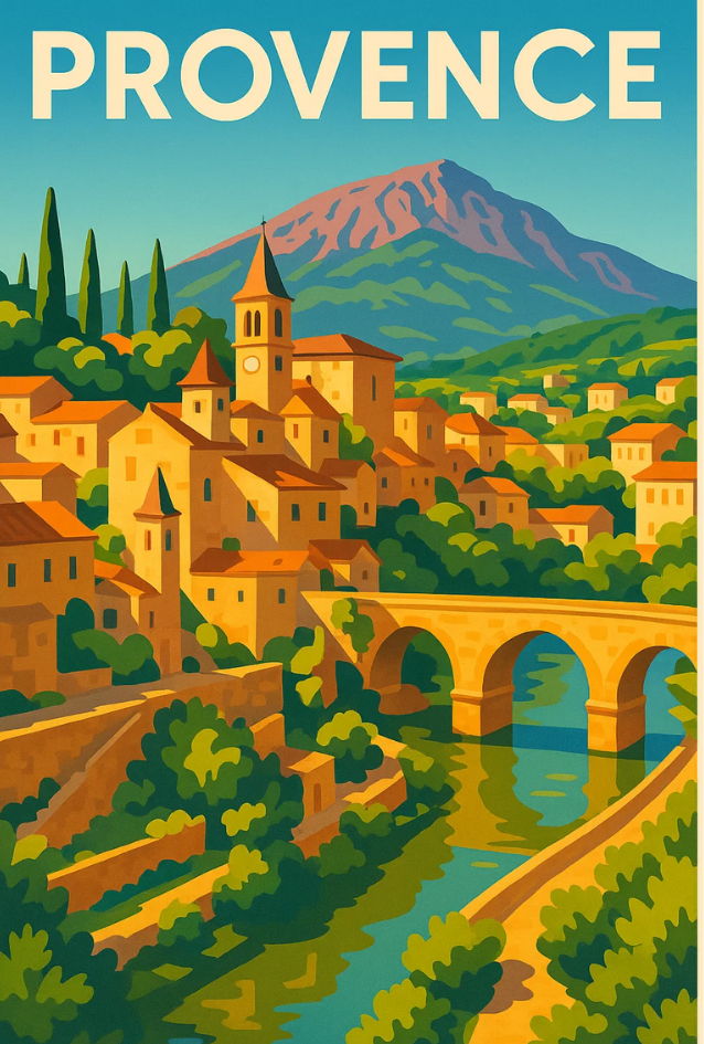 Magnet Village provençal