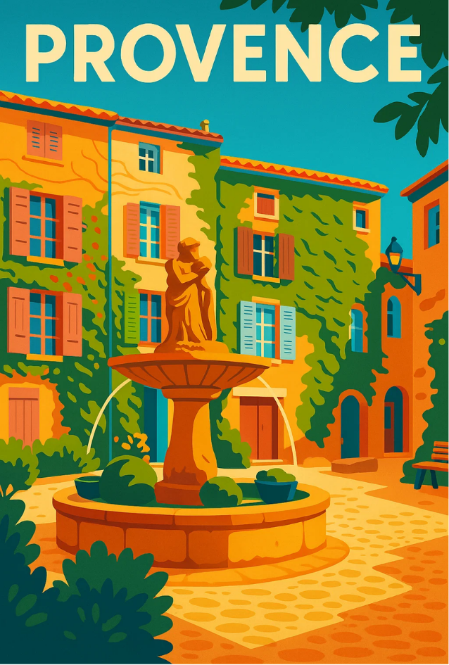 Magnet Village provençal