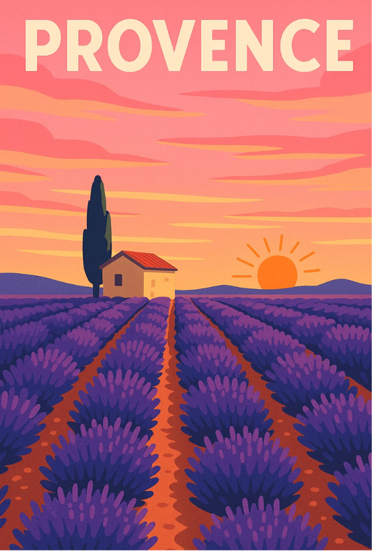 Carte Postale Lavande