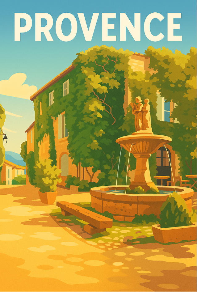 Magnet Village provençal