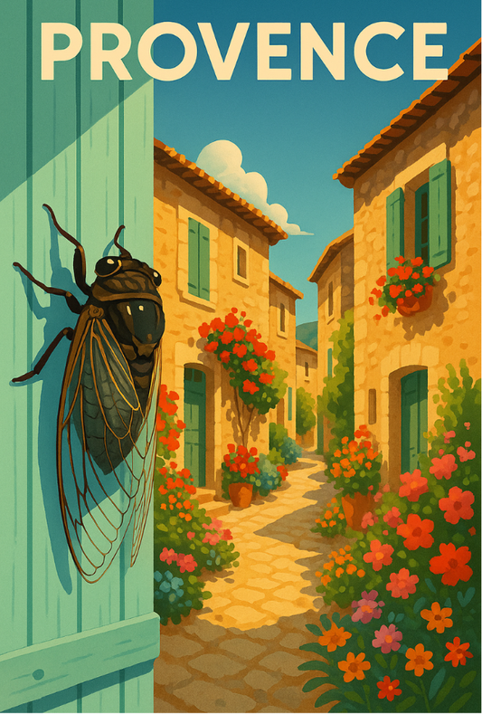 Carte Postale Cigale