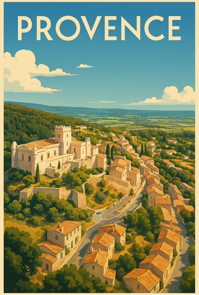 Magnet Village provençal