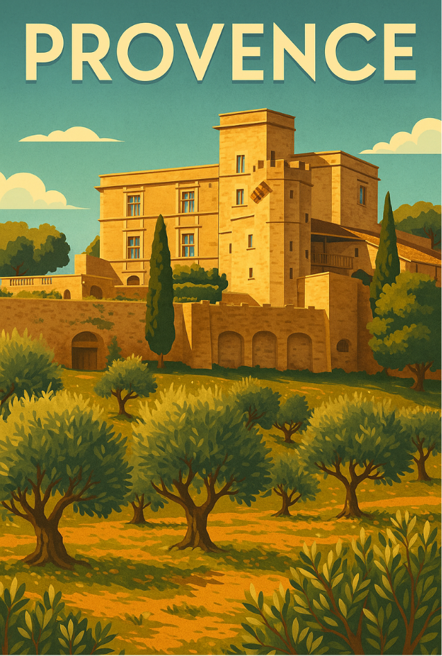 Magnet Village provençal