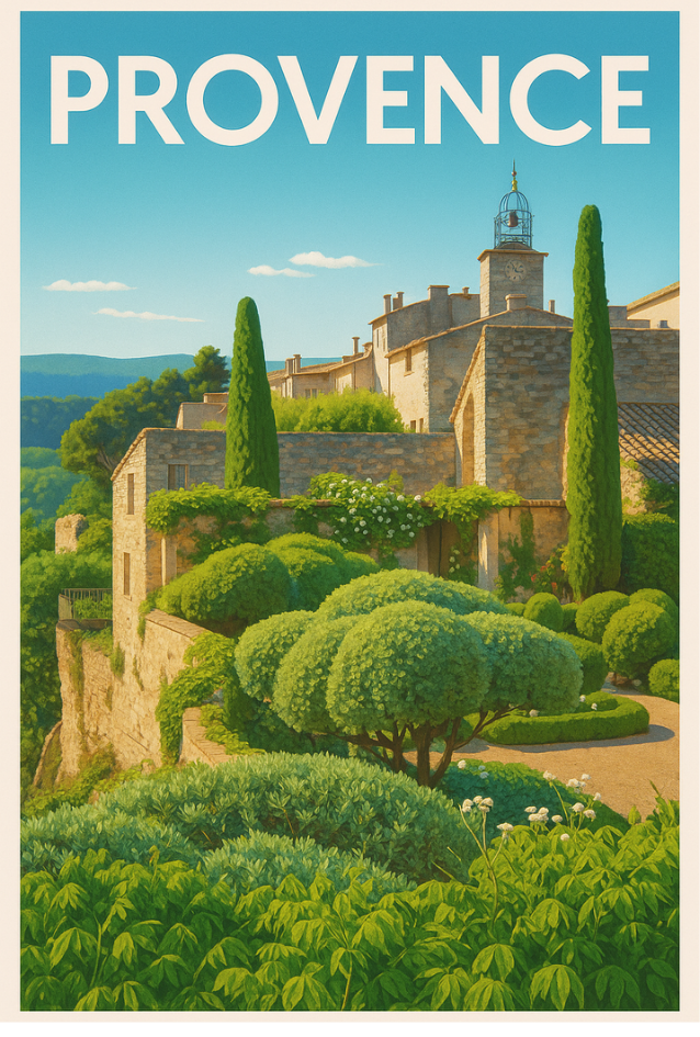 Magnet Village provençal