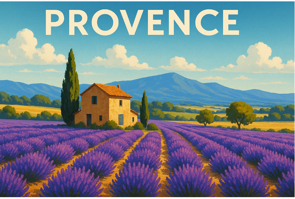 Carte Postale Lavande