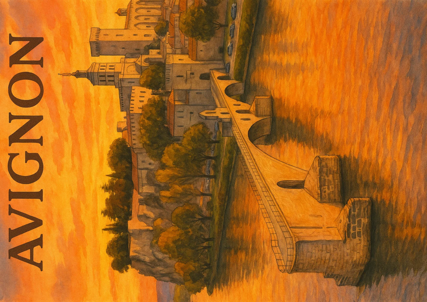 Magnet Pont d'Avignon