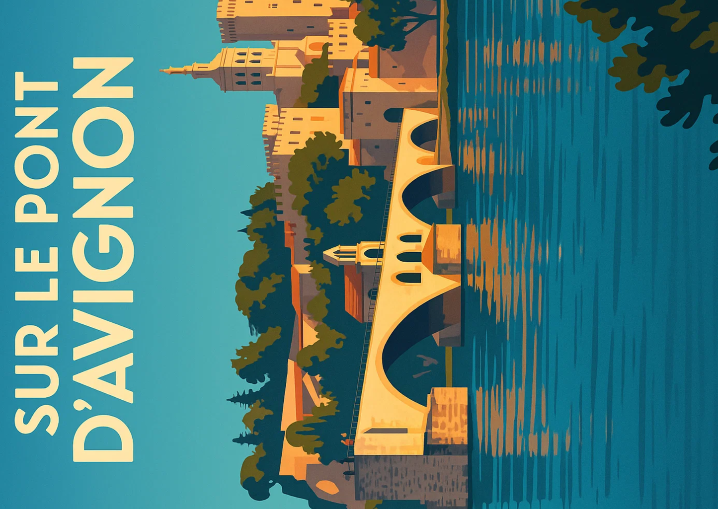 Magnet Pont d'Avignon