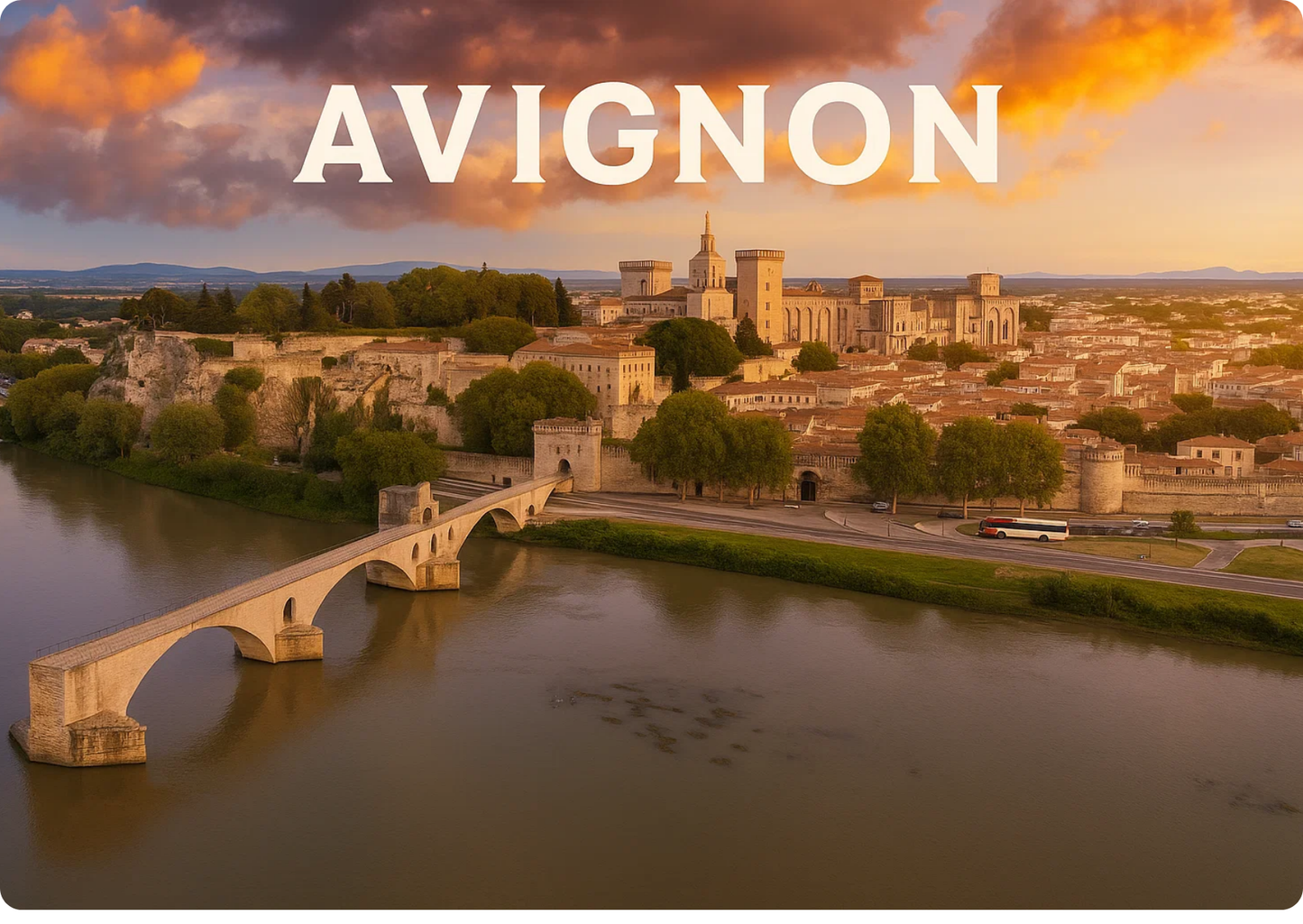 Magnet Pont d'Avignon