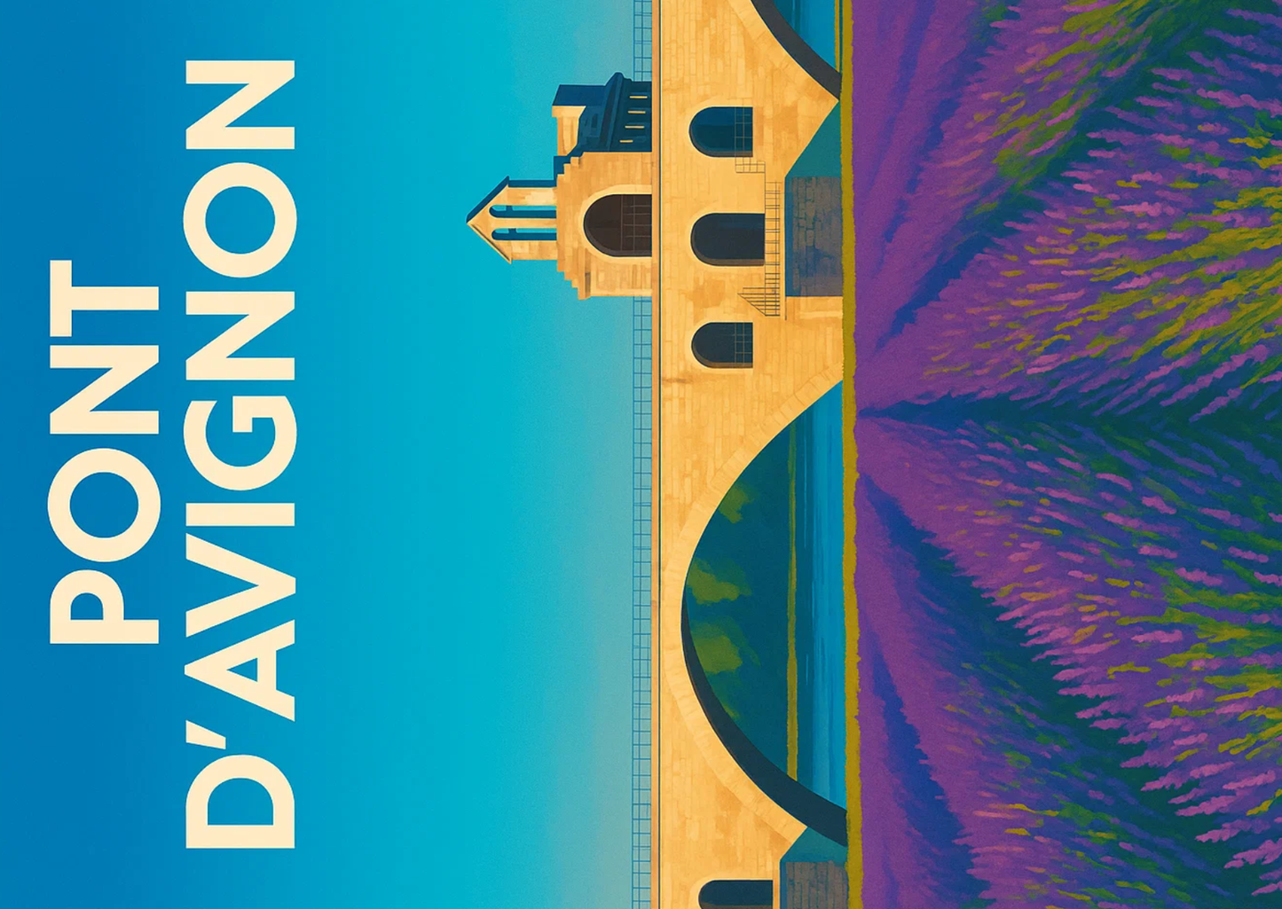 Magnet Pont d'Avignon