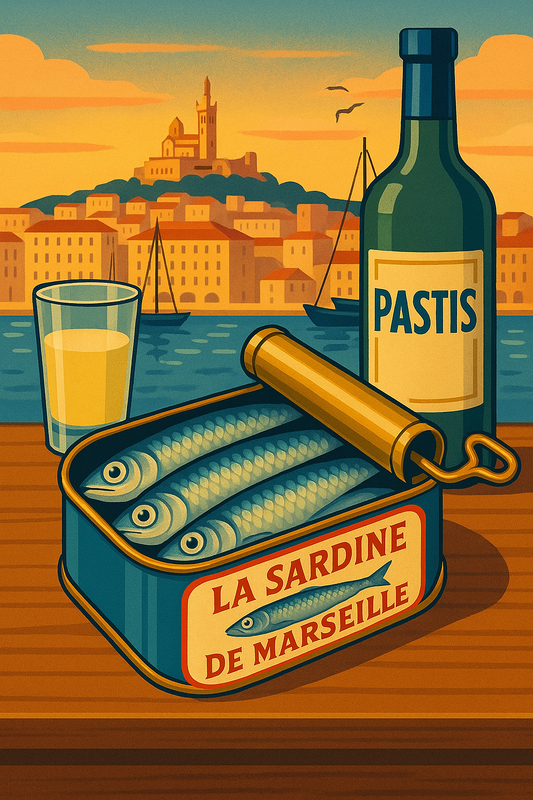 Carte Postale Sardine