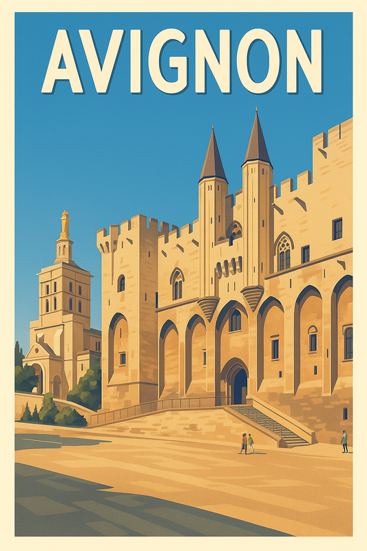 Magnet Avignon Palais des Papes