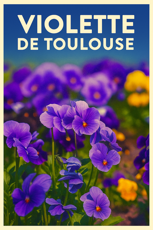 Magnet Violette de Toulouse