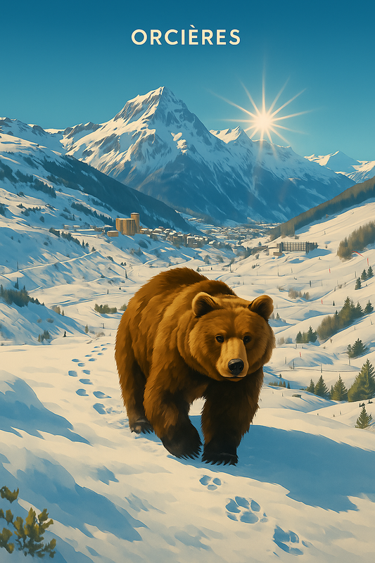 Carte Postale Ours Orcières