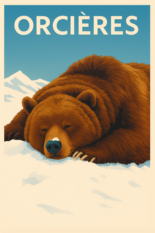 Carte Postale Ours Orcières