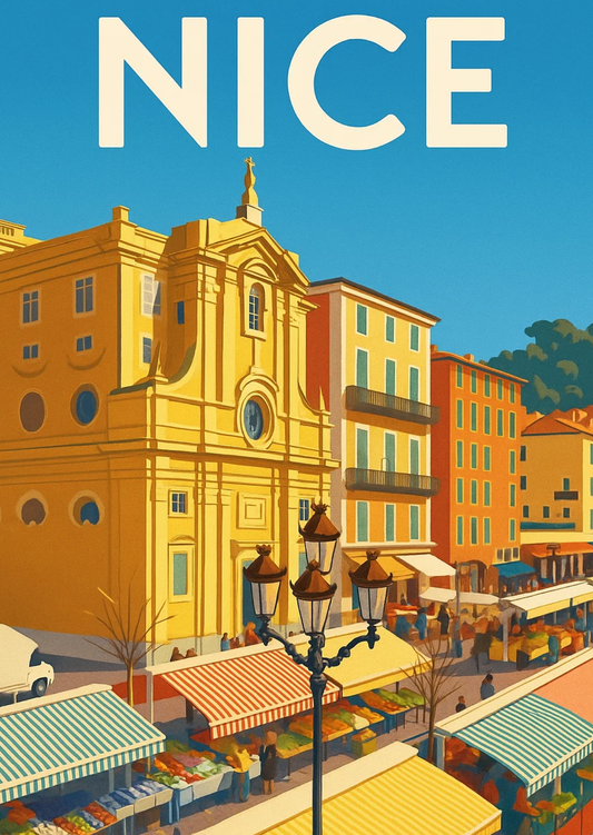 Carte postale Nice Cours Soleya