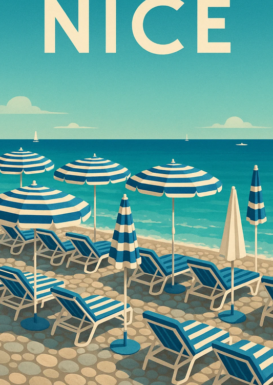 Carte postale Nice Plage