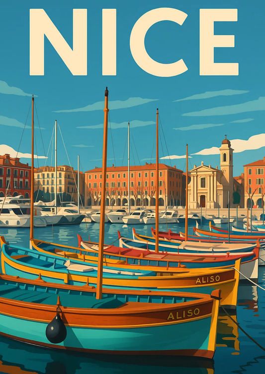 Carte postale Nice Port
