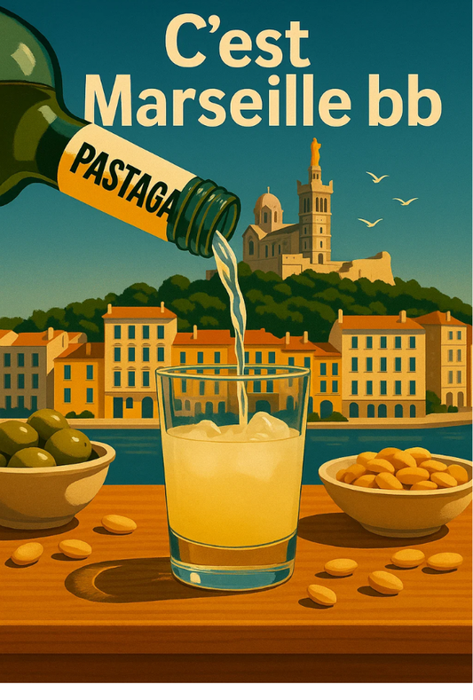 Carte Postale Pastis