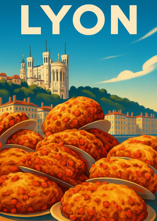 Carte Postale Praline Lyon
