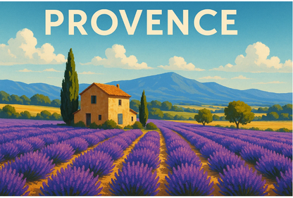 Carte Postale Lavande