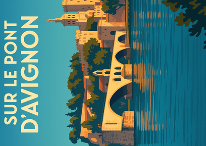 Magnet Pont d'Avignon